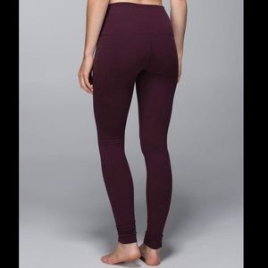 Lululemon Cotton Wunder Under Pant (Roll Down)